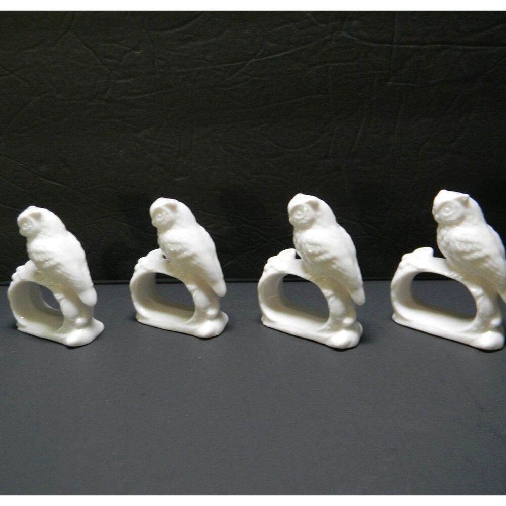 Vintage Owl Napkin Holder Ardalt Japan Set of 4